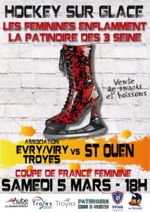 affiche match femine